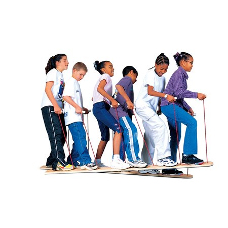 SPORTIME StridRs Walking Platforms, 78 Inches, For 6 People 126337
